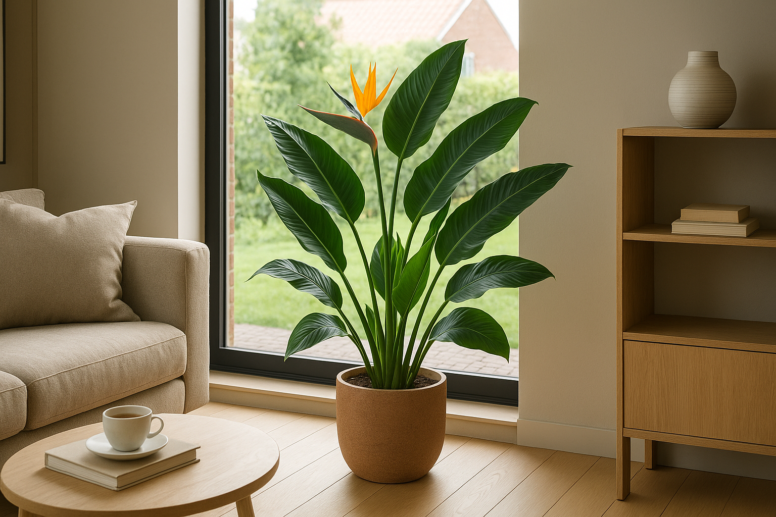 Foto bij Statementplanten voor een grote lichte ruimte: zo geef je ze een plek